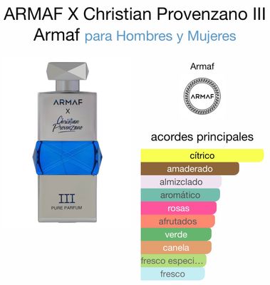 Armaf x Christian Provenzano – No. III (Pure Parfum)