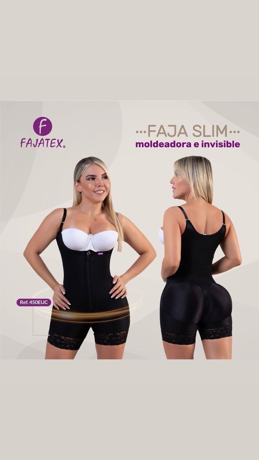 FAJA 450EUC | SLIM (MOLDEADORA) | COMPRESION MEDIA | POST PARTO | POST QUIRURGICA | FAJATEX