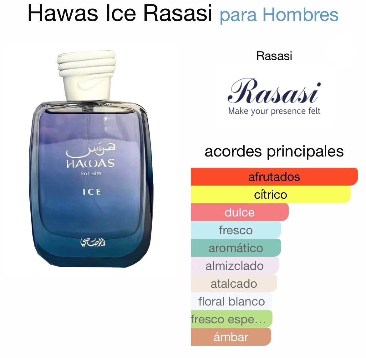 Hawas for Him Ice – Rasasi