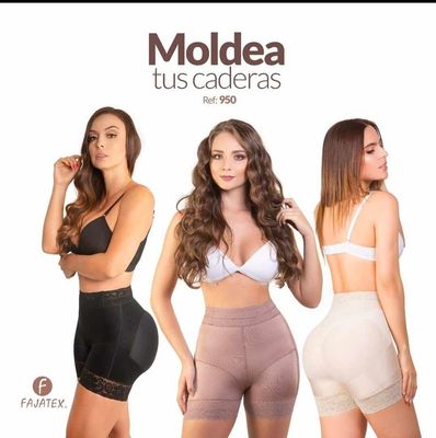 950 | PANTY LEVANTA COLA - TIPO SHORT-TALLE ALTO | CONTROL ABDOMEN BAJO