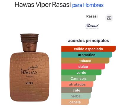 Hawas Viper – Rasasi