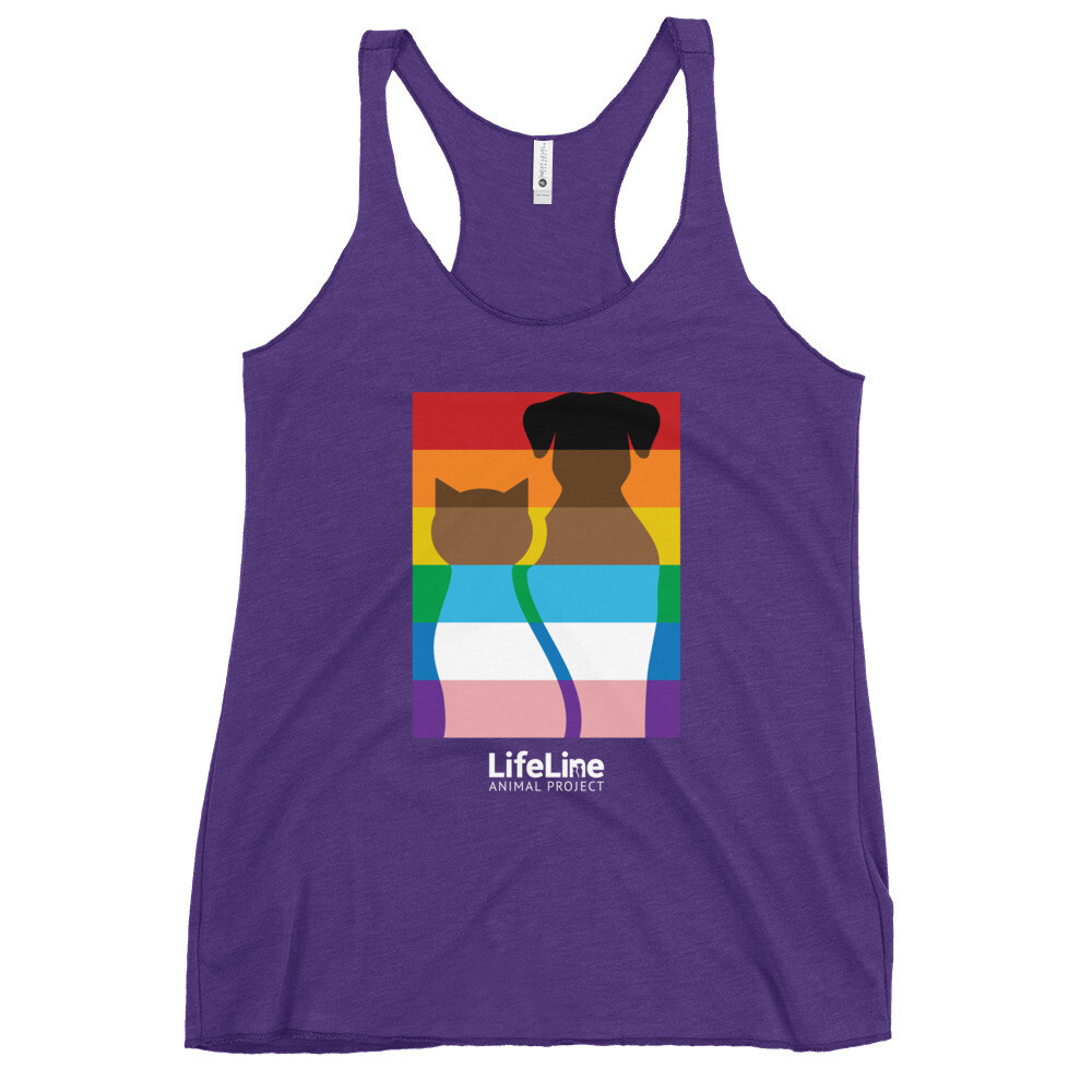 Pride Racerback Tank - Store - LifeLine Animal Project | Shop and Save ...