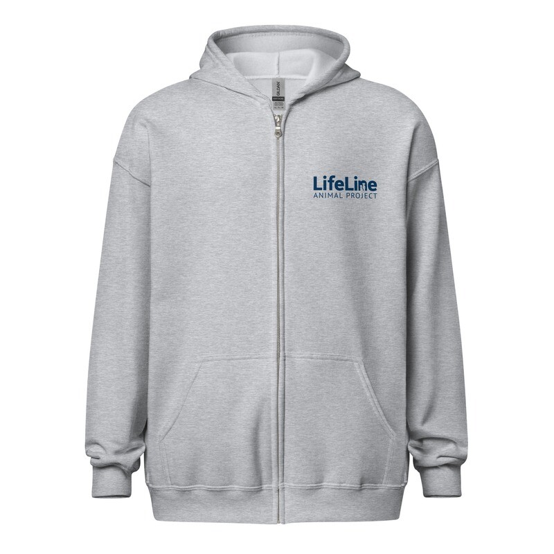 LifeLine Unisex Full Zip Hoodie