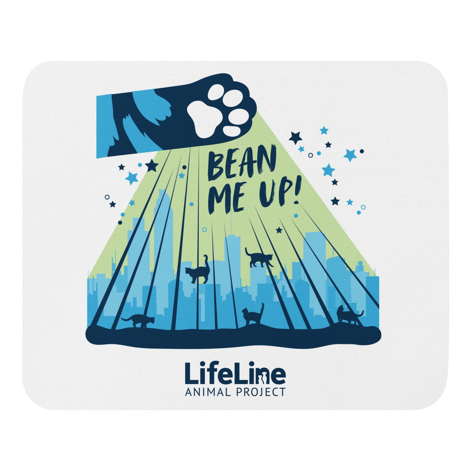 Bean Me Up Mouse Pad