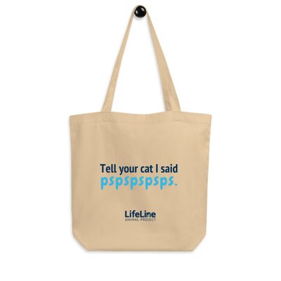 Tell Your Cat Tote Bag