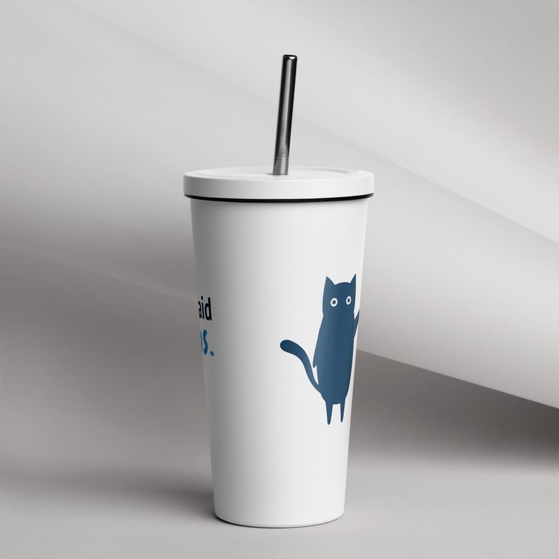 Tell Your Cat Tumbler