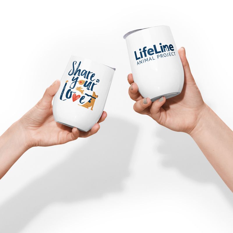 Share Your Love Wine Tumbler