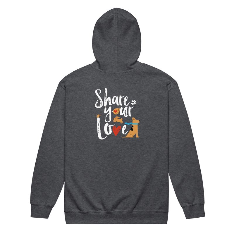 Share Your Love Full-Zip Hoodie