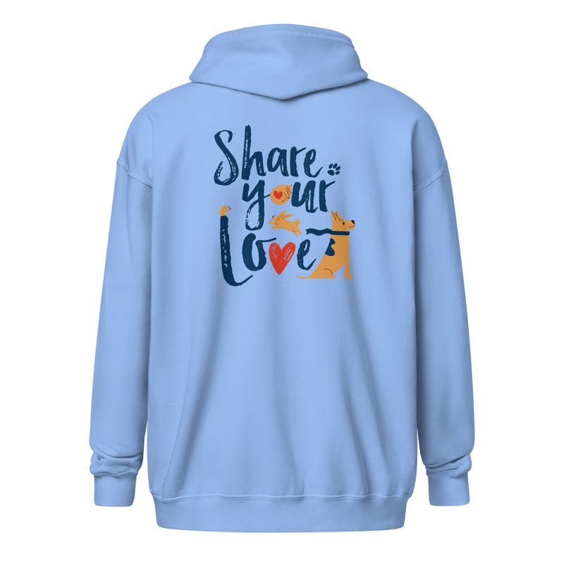 Share Your Love Full-Zip Hoodie