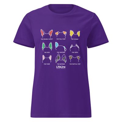 Ear-Resistibly Proud Women’s Basic Tee - Solid