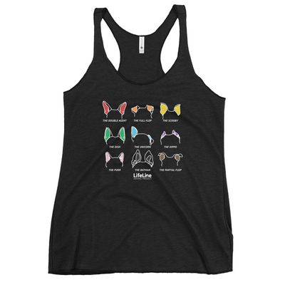 Ear-Resistibly Proud Women’s Racerback Tank - Solid