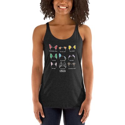 Ear-Resistibly Proud Women’s Racerback Tank - Solid
