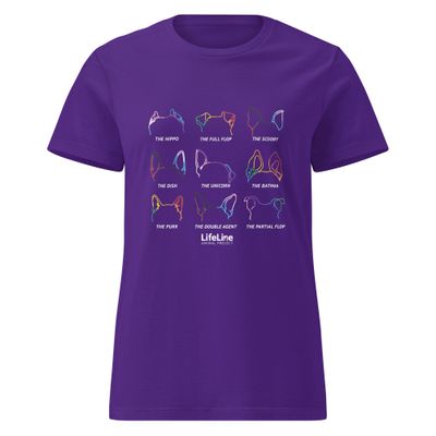 Ear-Resistibly Proud Women’s Basic Tee - Stripes