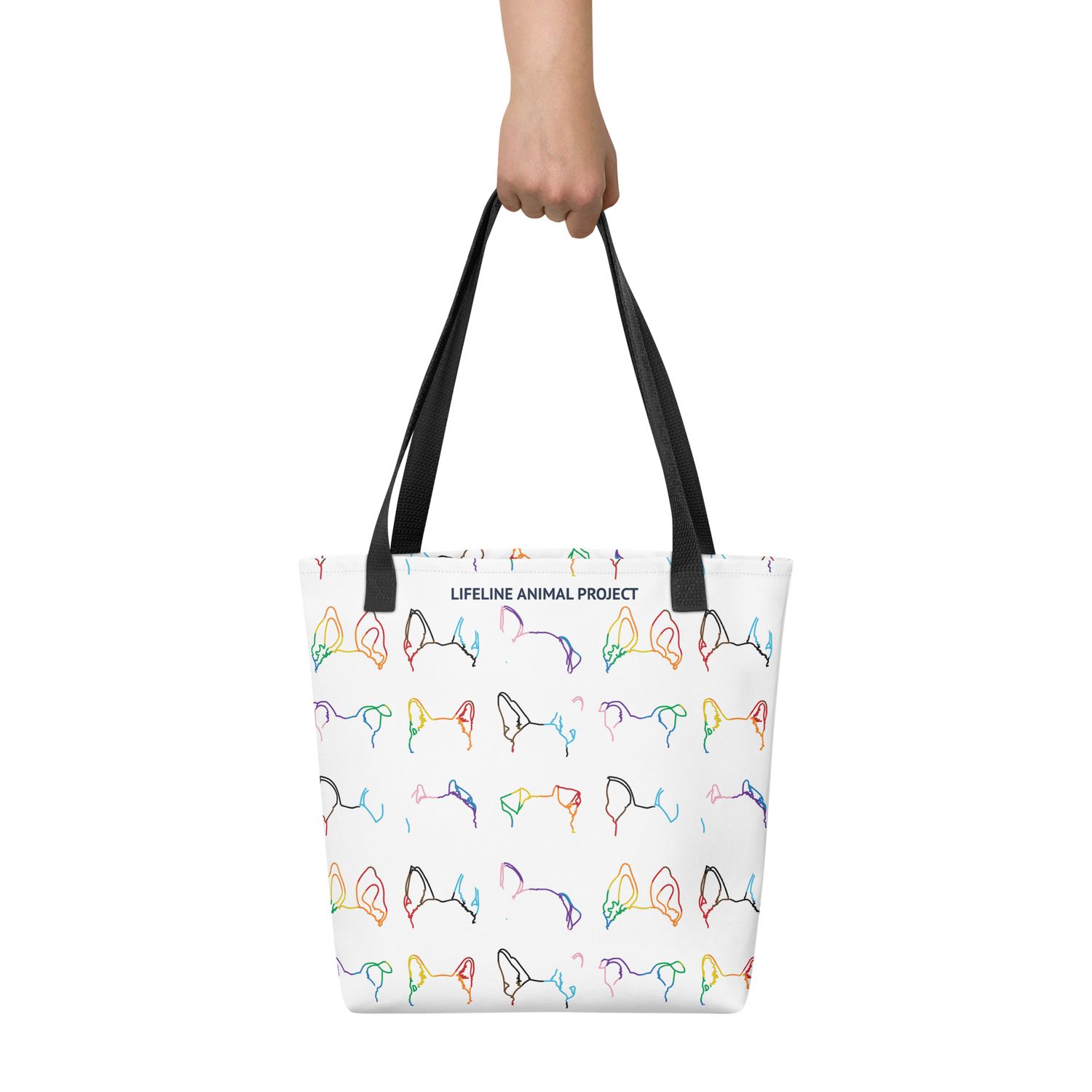 Ear-Resistibly Proud Tote - All Over Stripes