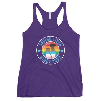 Proud Lifesaver Women's Racerback Tank