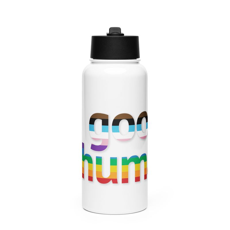 Proud Good Human Water Bottle
