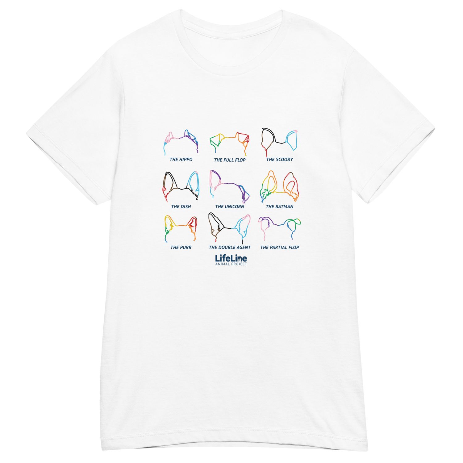 Ear-Resistibly Proud Women’s Basic Tee - Stripes