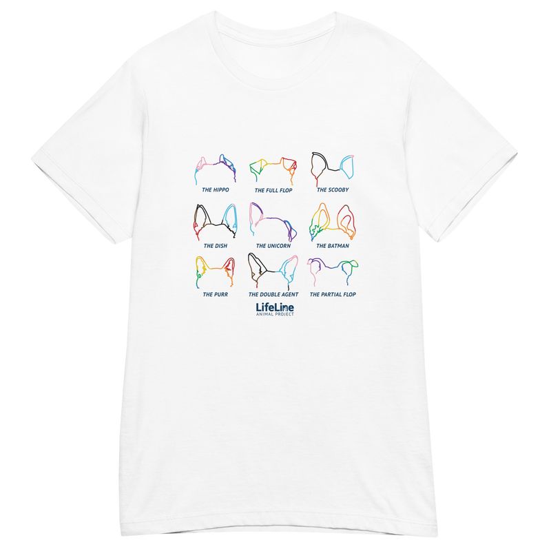 Ear-Resistibly Proud Women’s Basic Tee - Stripes