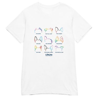 Ear-Resistibly Proud Women’s Basic Tee - Stripes