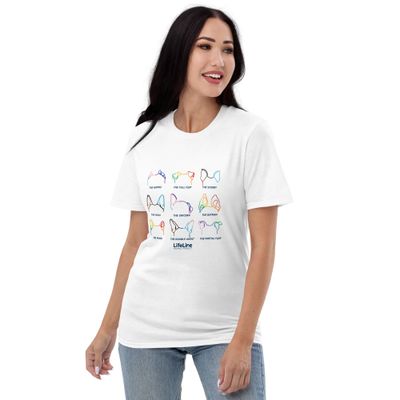Ear-Resistibly Proud Unisex T-shirt - Stripes