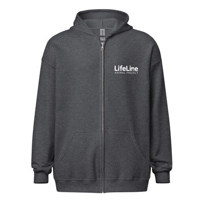 LifeLine Unisex Full Zip Hoodie