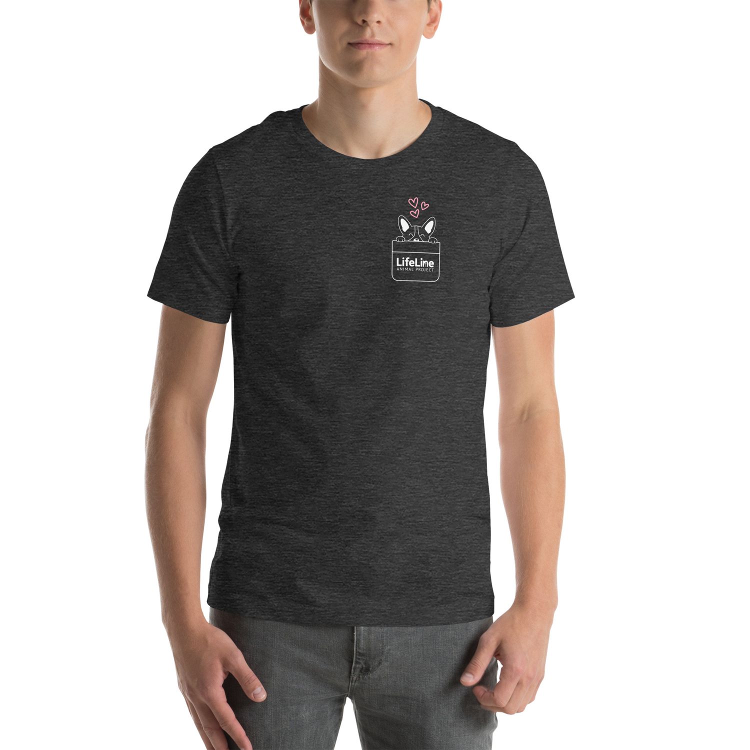 Pocket Pup Unisex t-shirt