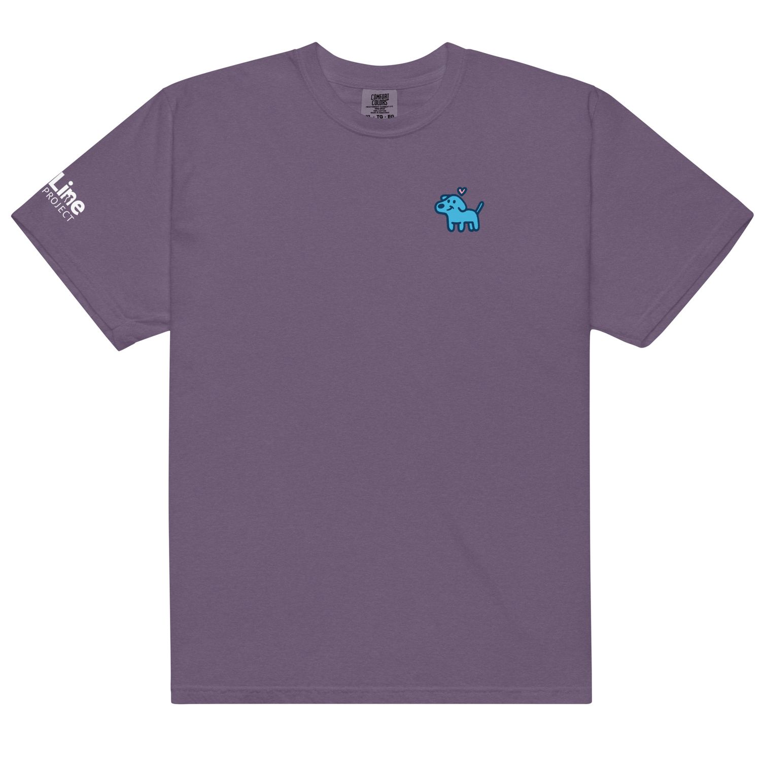 Dog Heart Tee - Unisex Comfort Colors Heavyweight T-shirt