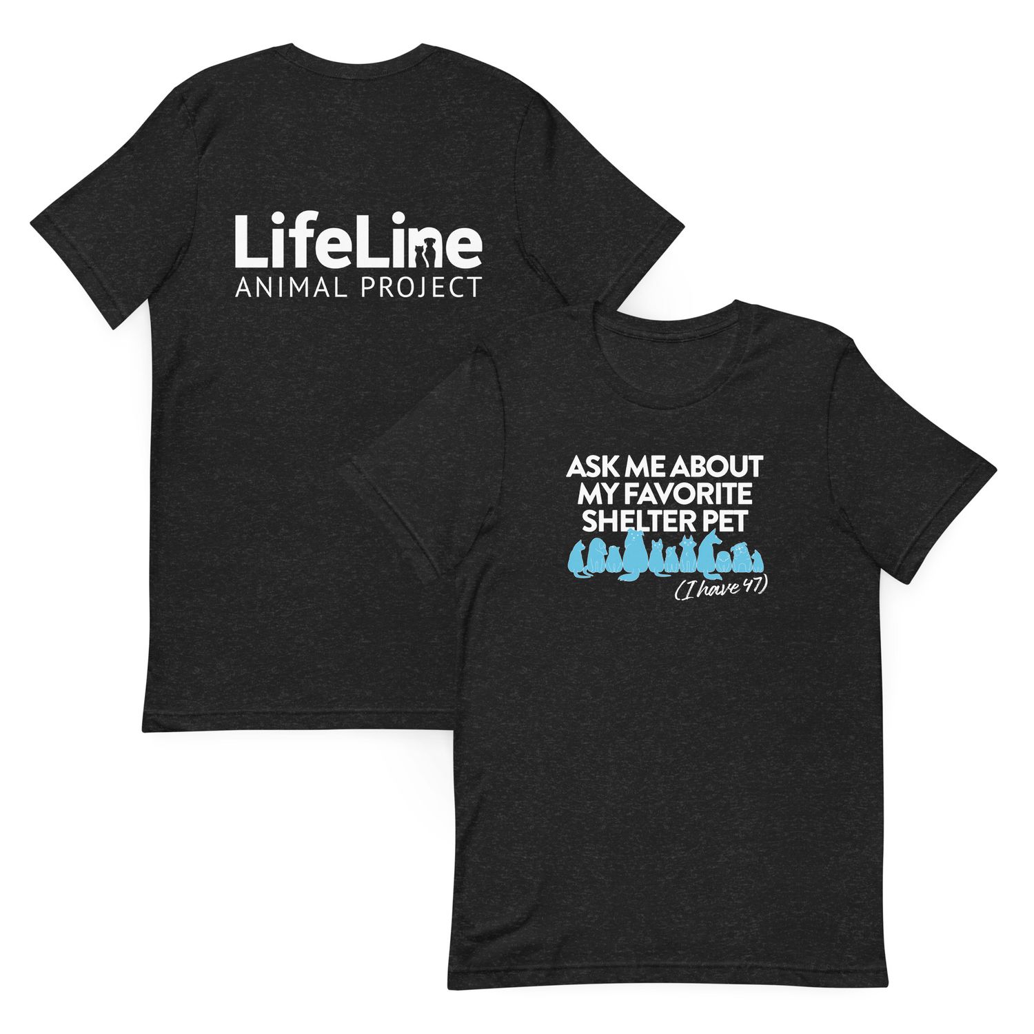 Ask-Me-Shelter Unisex t-shirt