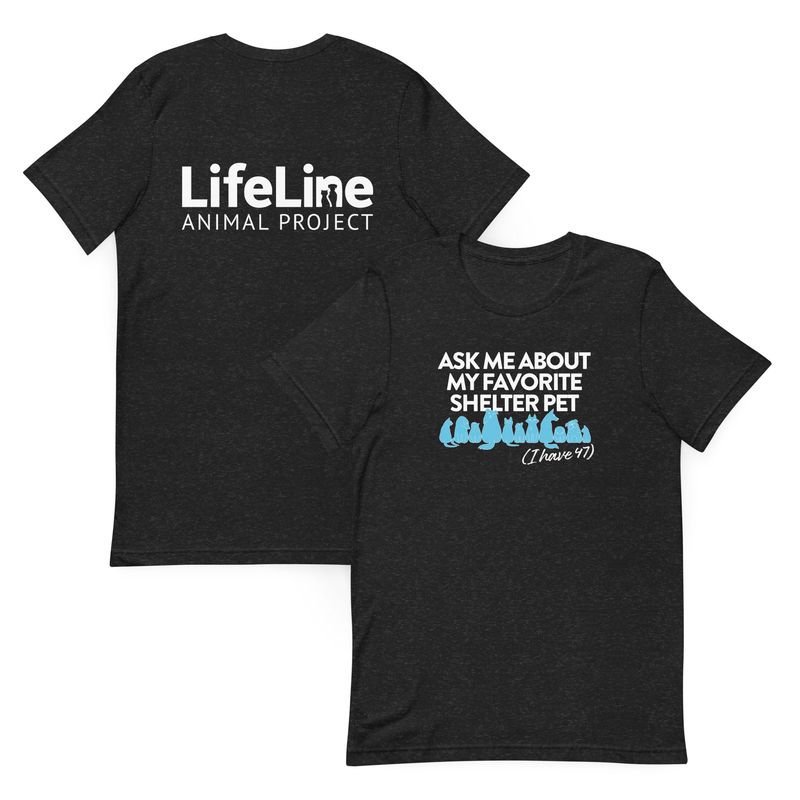 Ask-Me-Shelter Unisex t-shirt