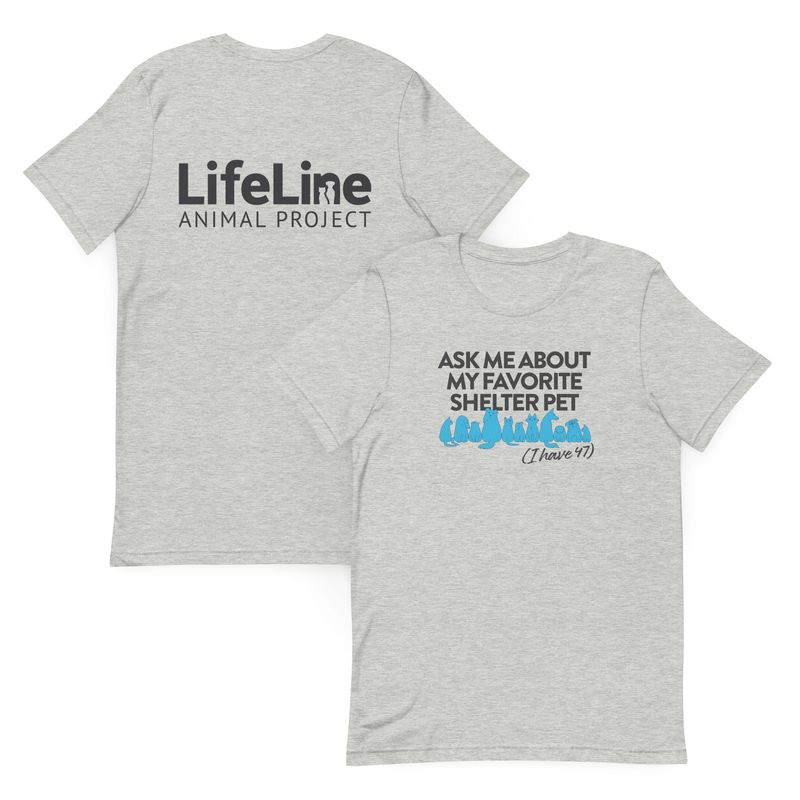 Ask-Me-Shelter Unisex t-shirt