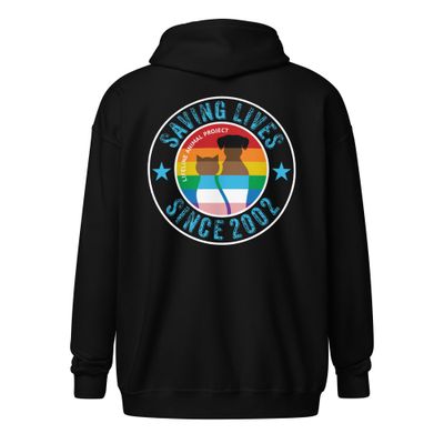 Proud Lifesaver Unisex Full Zip Hoodie