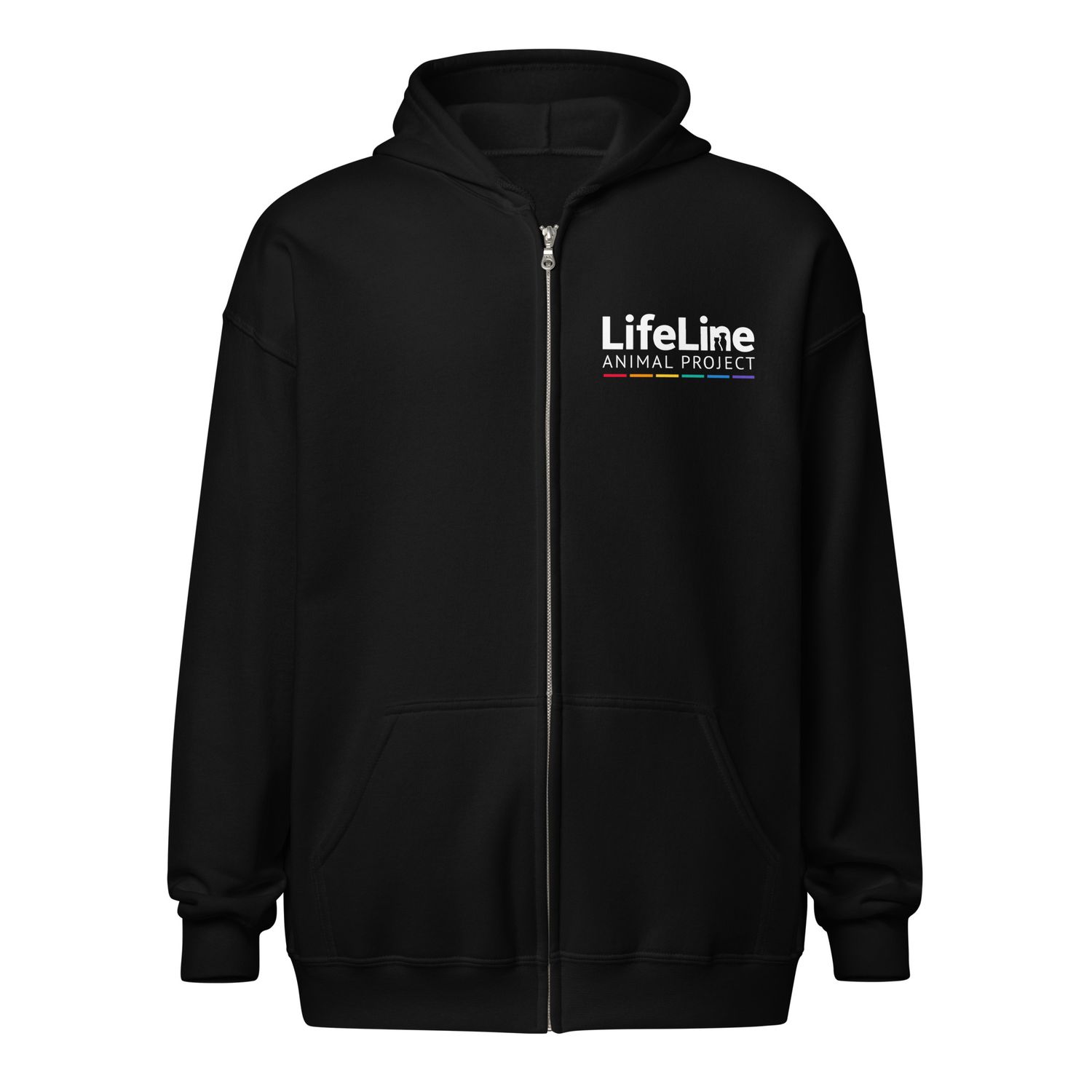 Proud Lifesaver Unisex Full Zip Hoodie