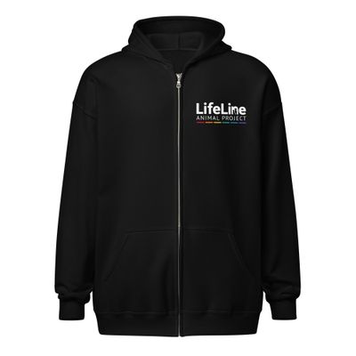 Proud Lifesaver Unisex Full Zip Hoodie