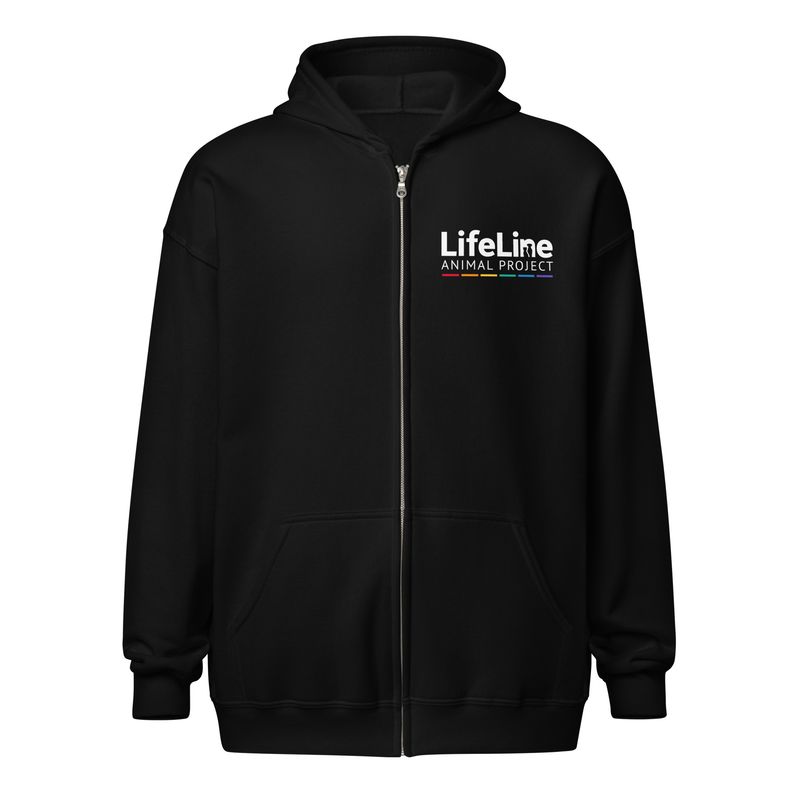 Proud Lifesaver Unisex Full Zip Hoodie