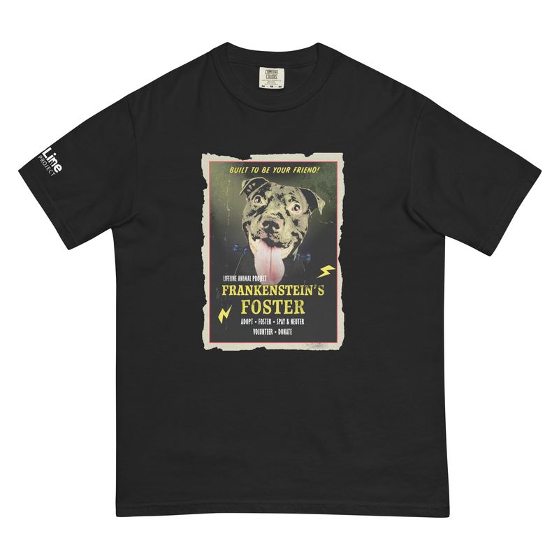 Frankenstein's Foster Unisex t-shirt