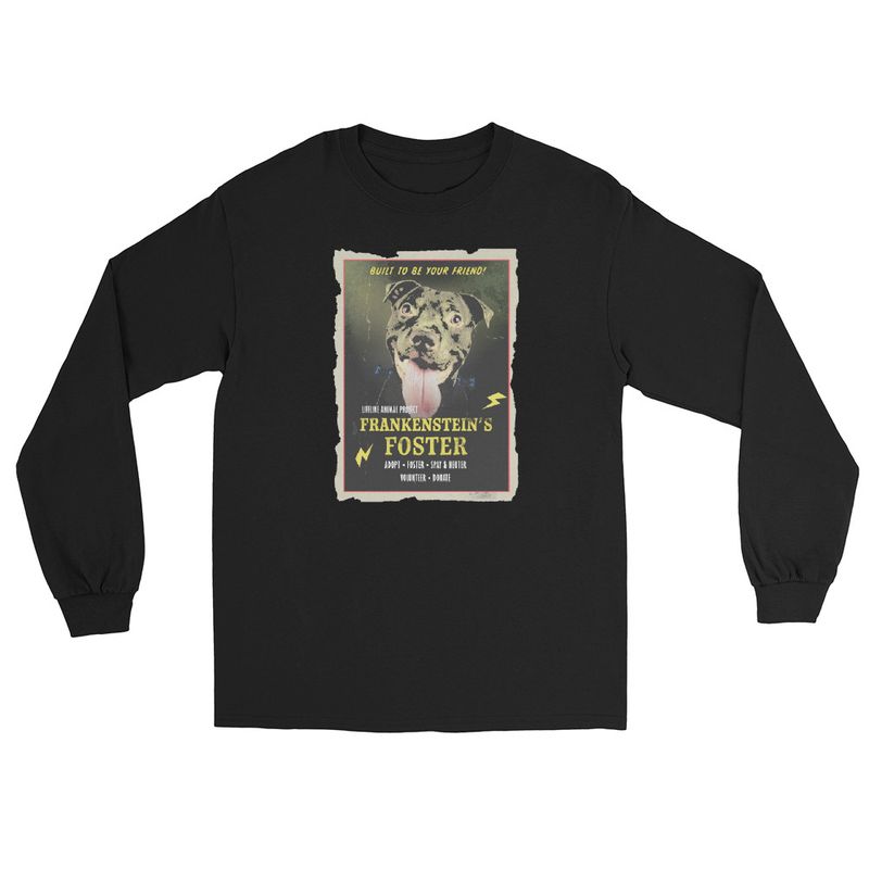 Frankenstein's Foster Unisex Long Sleeve Tee