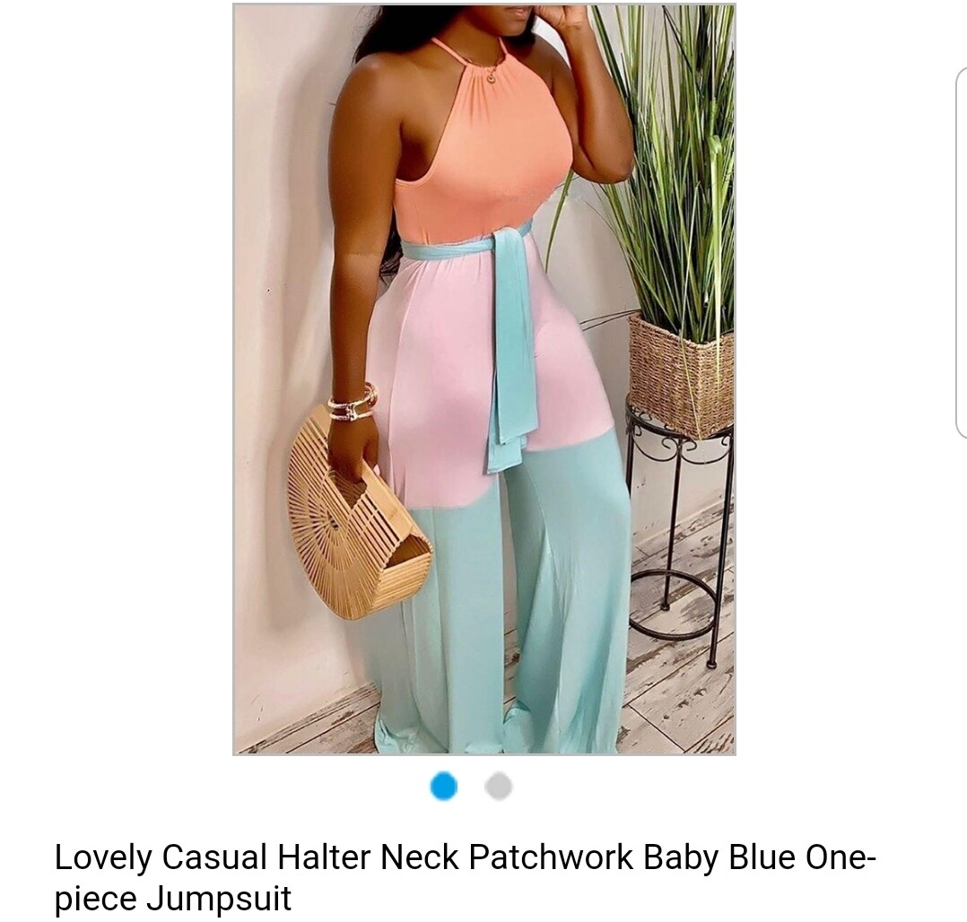 Lovely  Baby  Bule one piece jumpsuit