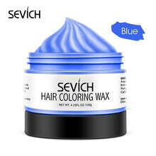 Blue Hair Color Wax