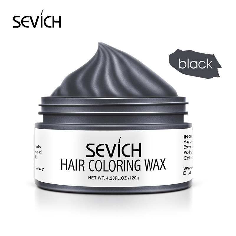 Black Hair Color Wax