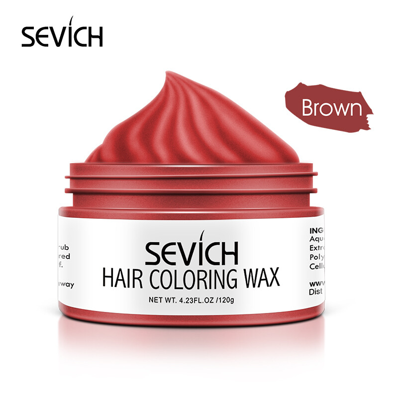 Brown Hair Color Wax