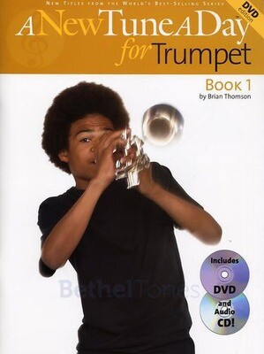 New Tune A Day Trumpet Cornet Book 1 with CD &amp; DVD