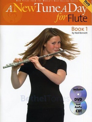 New Tune A Day Flute Book 1 with CD &amp; DVD