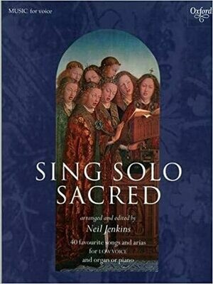 Sing Solo Sacred Low Voice Jenkins