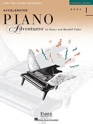 Accelerated Piano Adventures Lesson Book Level 1