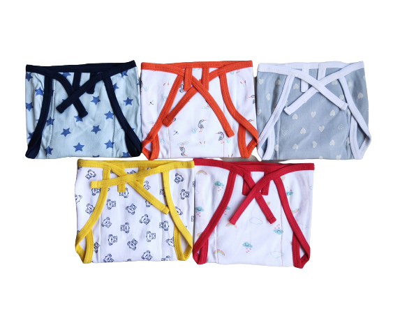 Baby Nappies - 7 to 14 months ( Pack of 5 )