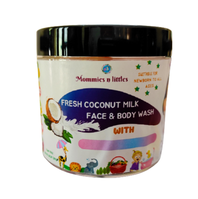 Sandalwood & Kesar Coconut Milk FACE & BODY WASH 100g