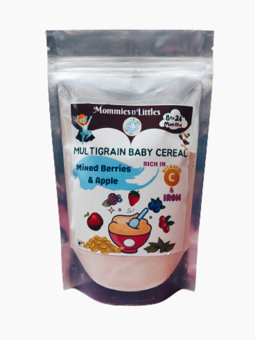 Multigrain Cereal with Mixed berries & Apple ( 8months+) - Organic