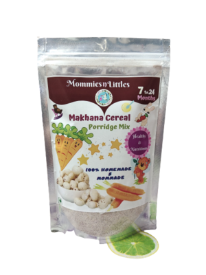 Makhana & Moong Dal Baby cereal mix with Carrots - 100% Organic
