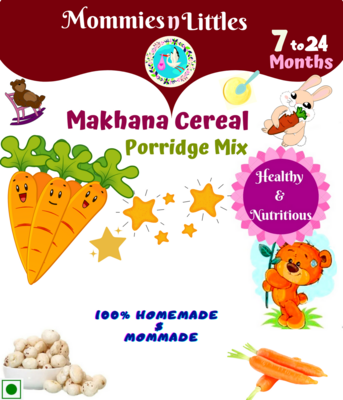Makhana &amp; Moong Dal with Carrots (7months+) - Organic
