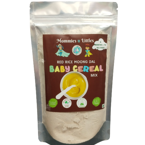 Red Rice & Moong dal cereal mix (6months +) - Organic